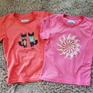 2 short sleeve Columbia shirts - bundle to save!